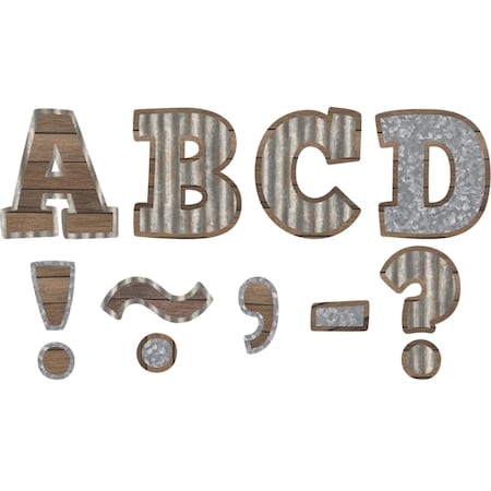 Teacher Created Resources Home Sweet Classroom Bold Block 3in. Magnetic Letters TCR77011